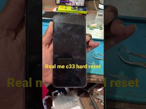 Real me c33 hard reset unlock software