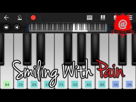 Smiling With Pain Theme in Keyboard - VIP