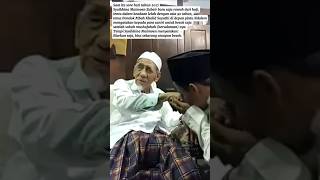 Download lagu It was an afternoon in 2017, Syaikhina Maimoen Zubair had just returned from the Hajj #mbahmoen mp3