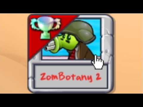 "ZomBotany 2"(HARD MODE) Mini-Game Plants vs Zombies DLC Edition