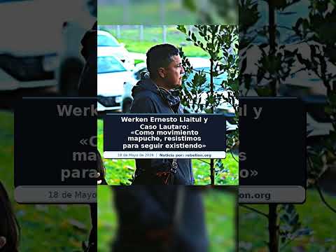 Werken Ernesto Llaitul y Caso Lautaro: «Como movimiento mapuche, resistimos para seguir existiendo»