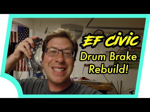 EF Civic Brake Drum Rebuild (works on most Civics with rear drums)