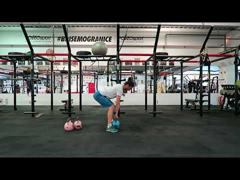 Kettlebell - Single arm deadlift