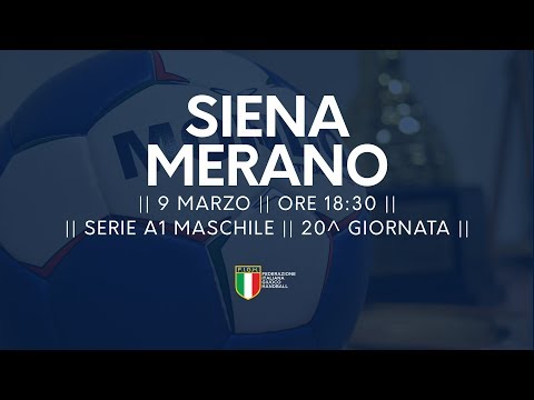 Serie A1M [20^]: Siena - Merano 26-24