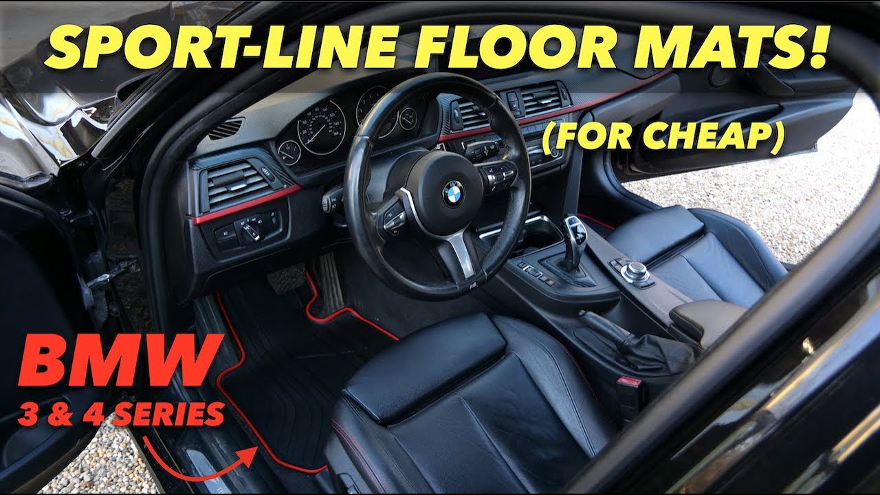 Watch video BUDGET RED SPORT LINE FLOOR MATS! // BMW 3 & 4 SERIES Now BUDGET RED SPORT LINE FLOOR MATS! // BMW 3 & 4 SERIES