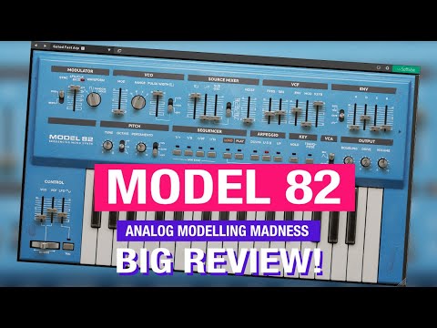 MODEL 82: Club bass line synth, analog madness!