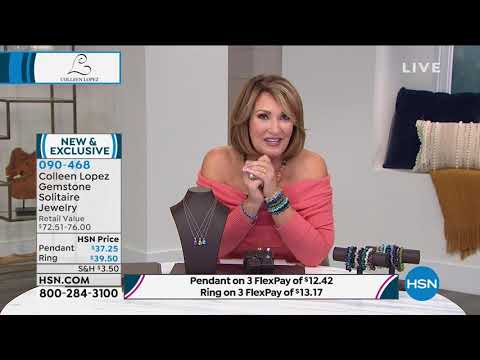 Colleen Lopez Sterling Silver Gemstone Solitaire Ring