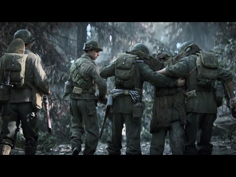 COD ww2 campaign walkthrough pt11 CROSSING  THE  RIHNE