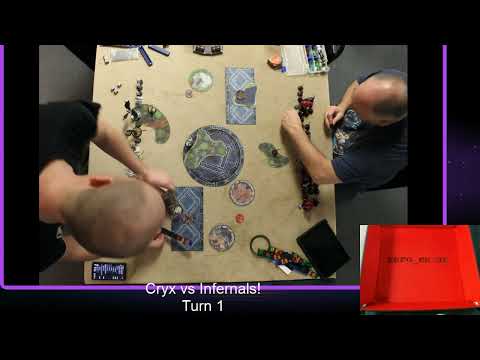10/5/22 - Warmachine - MK3 - Infernals vs Cryx