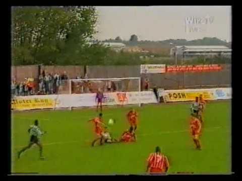Kettering Town 0-1 Bromsgrove Rovers - GMV Conference - October 1st 1994 (Highlights)