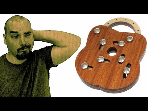 JP Lock Holz wood puzzle from Jean Claude Constantin - Solution