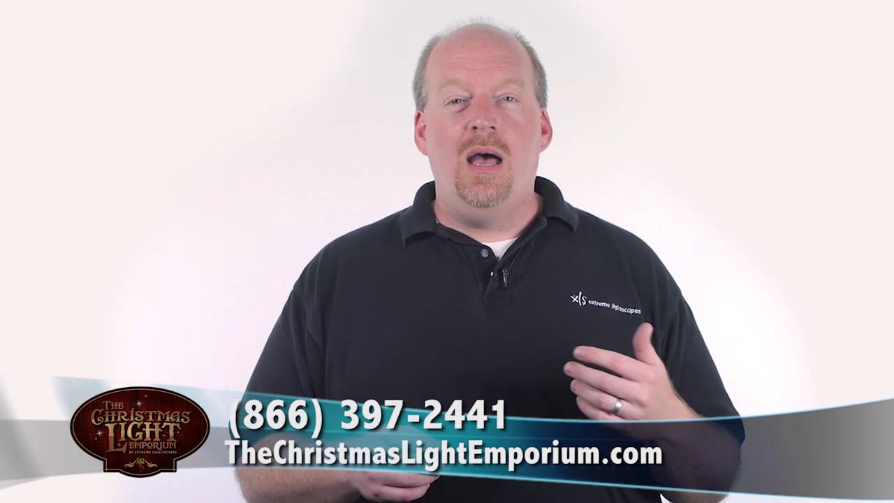 Watch: LED Christmas Lights vs Incandescent Christmas Lights - Tutorial from The Christmas Light Emporium