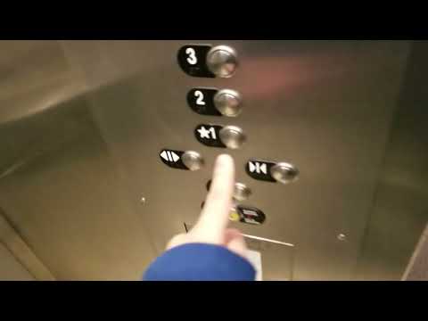 KRUPPY MOD! 1986 US Circle Hydraulic Elevator @ Redmond Inn, Redmond WA