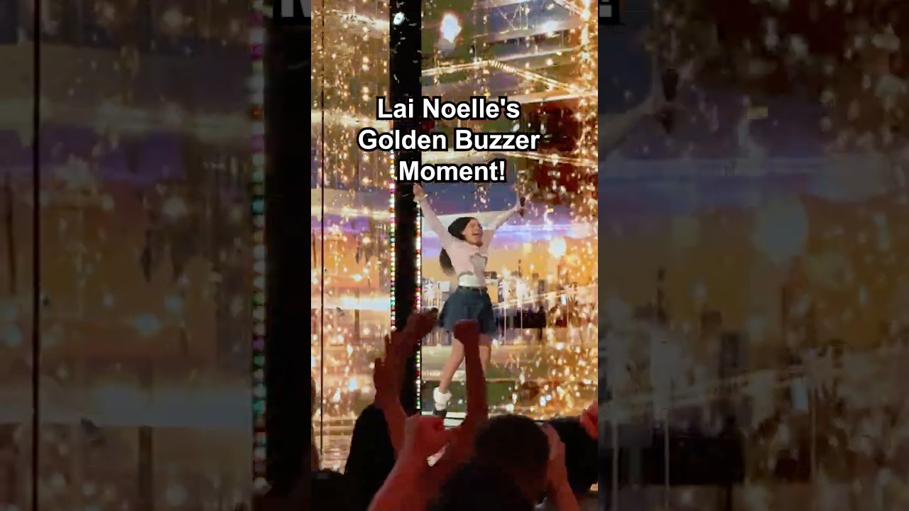 Golden Buzzer Behind The Scenes | Lai Noelle | AGT thumbnail