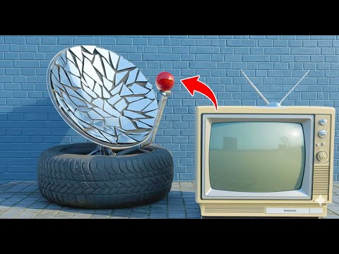 Free Electricity! Don't Throw Away Your Old TV - Easy Ways to Generate Energy from Old Electronics