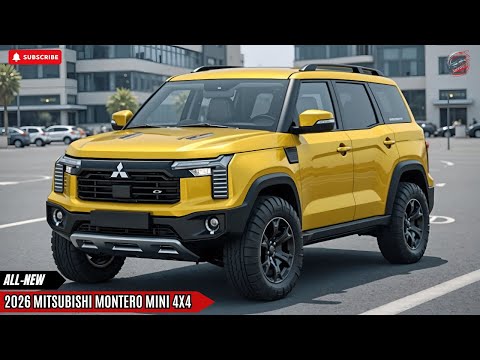 The All-New 2026 Mitsubishi Montero Mini 4x4 Is Here – Compact Size, Legendary Performance !