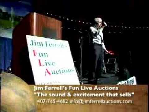 Promotional video thumbnail 1 for Jim Ferrell Florida Auctioneer