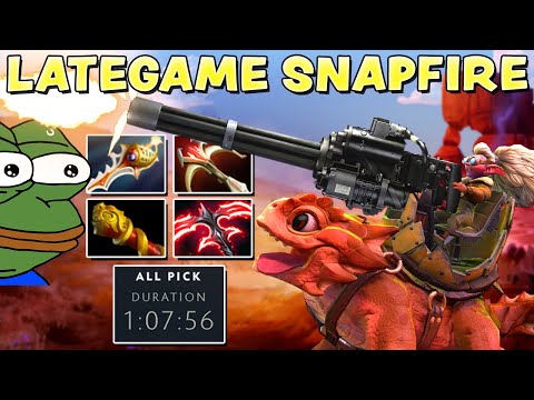 INSANE BASE DEFENCE | LATEGAME CARRY SNAPFIRE
