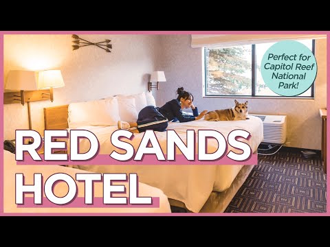 紅沙酒店是國會礁國家公園遊客的最佳選擇。 (Red Sands Hotel is Perfect for Capitol Reef National Park Visitors)