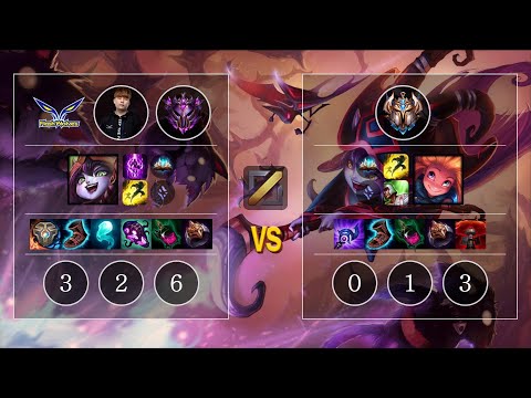 FW Rather Lulu vs Zoe Mid - KR Master Patch 10.10
