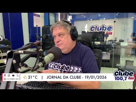 Jornal da Clube - 19/01/2026 - Edição do Almoço