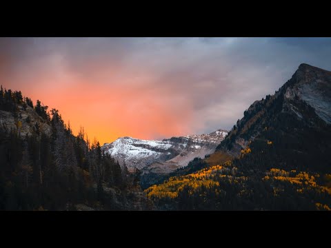 Cinematic Peaceful Music: November Snow in the Rocky Mountains