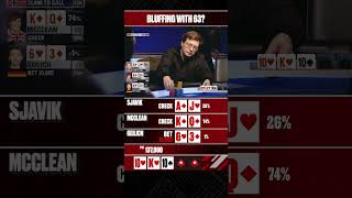 A Tough BLUFF 🥶 #PokerStars #Bluff