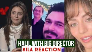 Halil Ibrahim Ceyhan With Big Turkish Producr !Sila Turkoglu Reaction