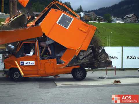 Vehicle Camper crash, 2021-07