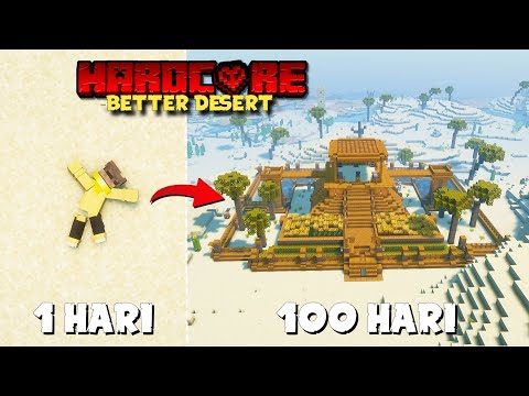Paupau's EPIC 100-Day Hardcore Minecraft Desert Challenge!