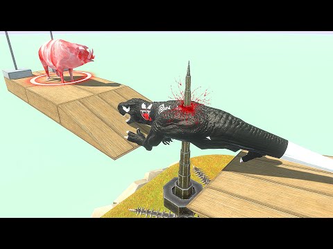 Spike Trap Destroys the Units | Animal Revolt Battle Simulator