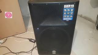 Video thumbnail for Yamaha DXR 15 sound check by nedelcu ionut