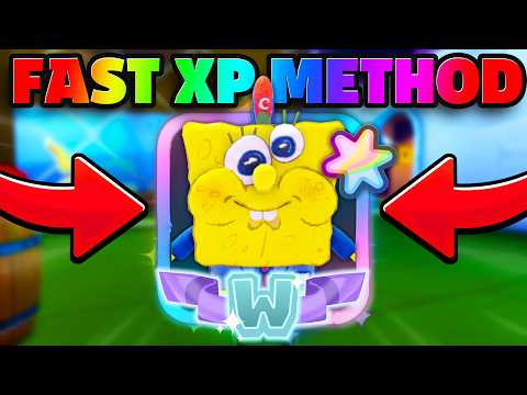How To Get FAST XP For Level 25,000 SPONGEBOY SUPERSTAR..