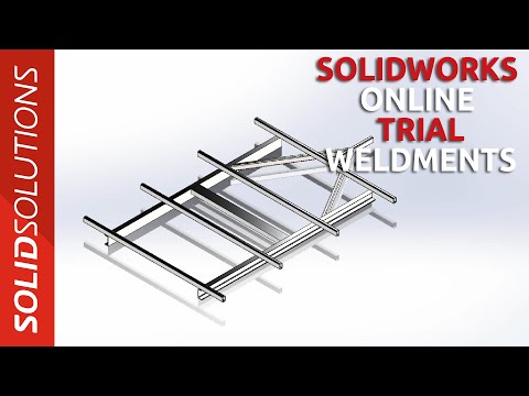 How to quickly create weldments in SOLIDWORKS - SOLIDWORKS Online Trial