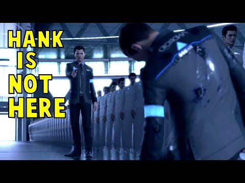 What if Hank Doesn't Show up at Cyberlife - Every Single Choice - Detroit Become Human