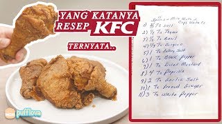 Download lagu MENCOBA RESEP KFC YANG (KATANYA) BOCOR mp3