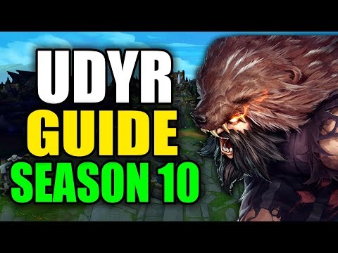 SEASON 10 UDYR GAMEPLAY GUIDE - (Best Udyr Build, Runes, Playstyle) - League of Legends