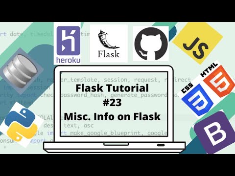 Flask Tutorial #23: Message Flashing, ErrorHandler, Recap (Final)