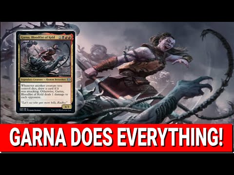 EDH/Commander Garna, Bloodfist of Keld Deck Tech Card By Card