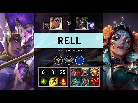 Rell Support vs Renata Glasc: Unstoppable - EUW Challenger Patch 14.23