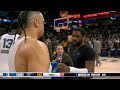 Kyrie Irving And Dillon Brooks Jersey Swap But Kyrie Doesn T Take Dillon S Jersey