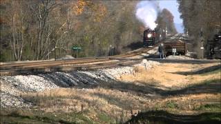 preview picture of video 'Southern 630 leads the NS 060 at Valley Head'