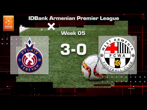 Pyunik - West Armenia 3:0, IDBank Armenian Premier League 2023/24, Week 05