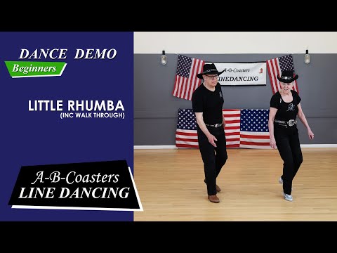LITTLE RHUMBA - Line Dance Demo & Walk Through