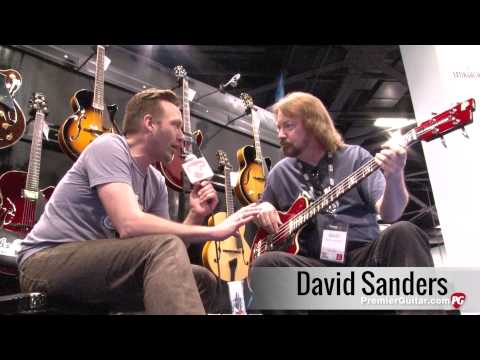 NAMM '14 - Peerless Guitars Retromatic 131 and Retromatic Bass Demos