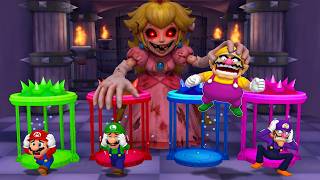 【マリオパーティ5】ミニゲーム対決！マリオVSルイージVSワリオVSワルイージ 4K (UHD)