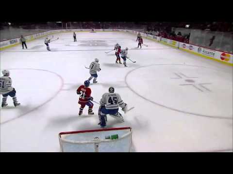 Tomas Plekanec 3-0 Goal - Maple Leafs @ Canadiens - 11/30/2013 - HD