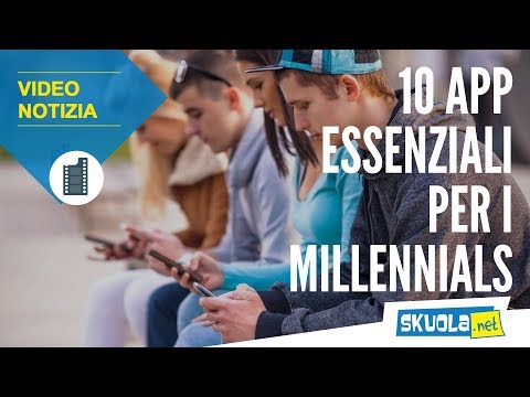 Millennials, ecco le 10 app che ritengono indispensabili