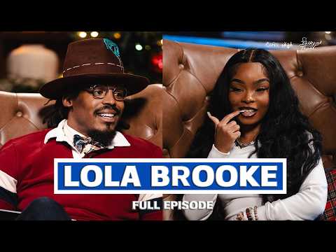 Cam Newton and Lola Brooke