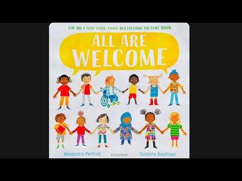 All Are Welcome - Kids Book/ Book on Diversity/ Story time/ Togetherness/ Kindness